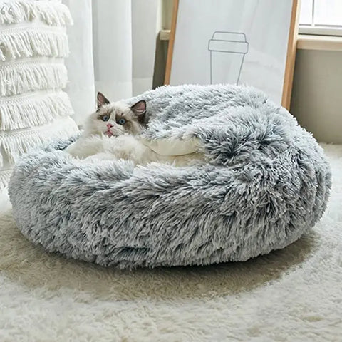 Winter Long Plush Pet Bed